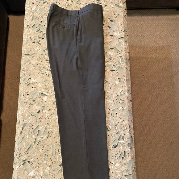 US 38R Mens Hugo Boss Charcoal Grey Pants - Picture 7 of 11